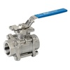 Ball valve Type: 7444 Stainless steel/PTFE/FPM (FKM) Full bore Handle 1000 PSI WOG Internal thread (BSPP) 1/4" (8)